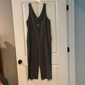 Universal tread sage green jumpsuit